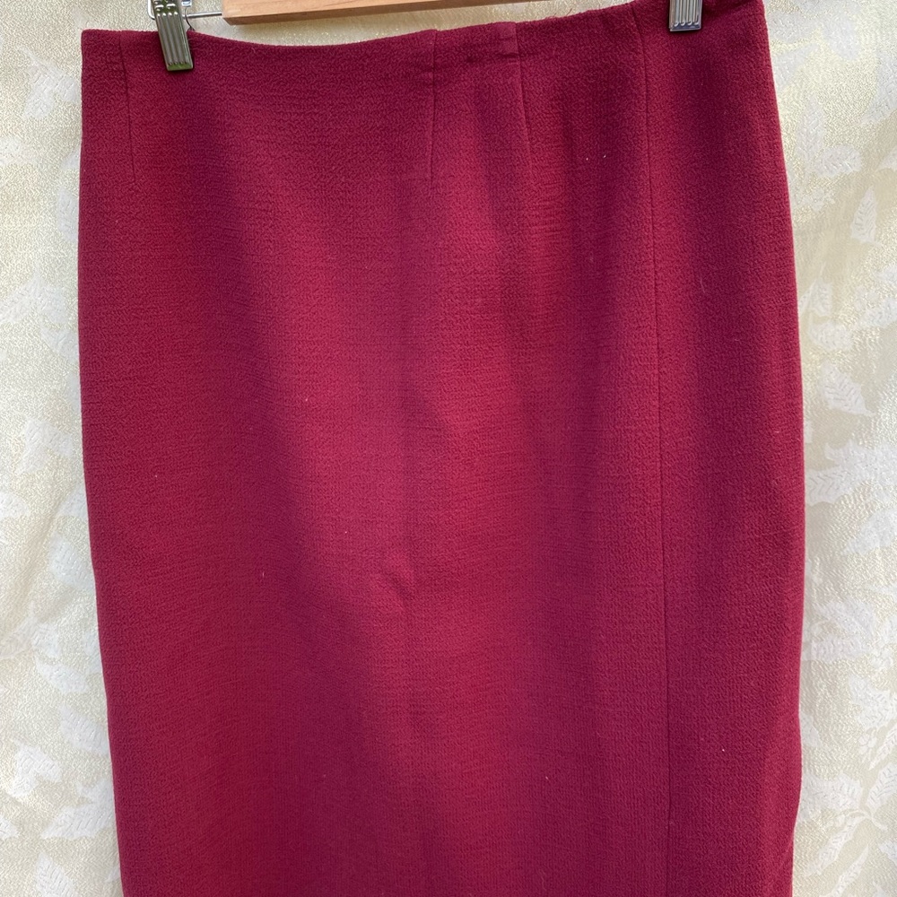 Vintage Kay Unger New York 
2-piece skirt set Size 10
100% wool - Lined - Picture 5 of 13